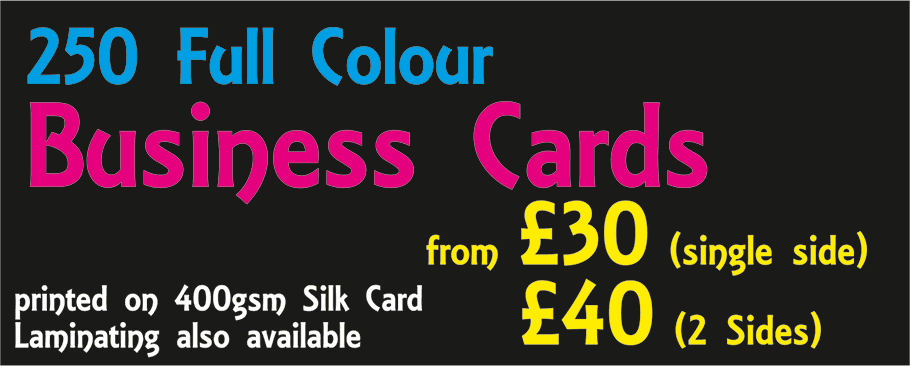 Business cards - Inprint Litho & Digital Printing - Wallasey, Wirral